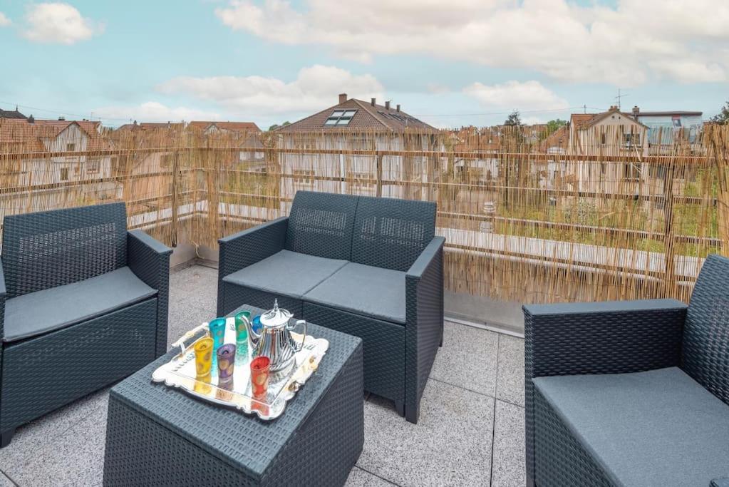 利戈尔塞姆L'Excellence-8Min Aeroport-Terrasse-Parking Prive公寓 外观 照片